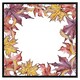image 2 of Gold & purple leaves (Picture Frame) White | M