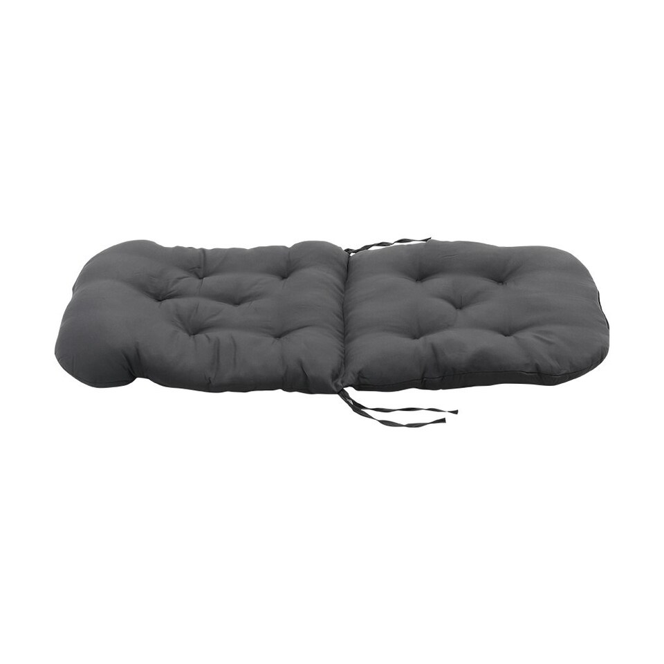 image 1 of Living and Home Rocking Chair Tufted Seat Pad Non-Slip Seat Cushion