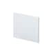 image 1 of L Shape Square Reversible Bath End Panel Satin White 700mm | White | Satin White | 1