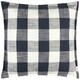 image 1 of Yard Chesil Check 100% Cotton Navy Outdoor Cushion 50 x 50 cm Multi