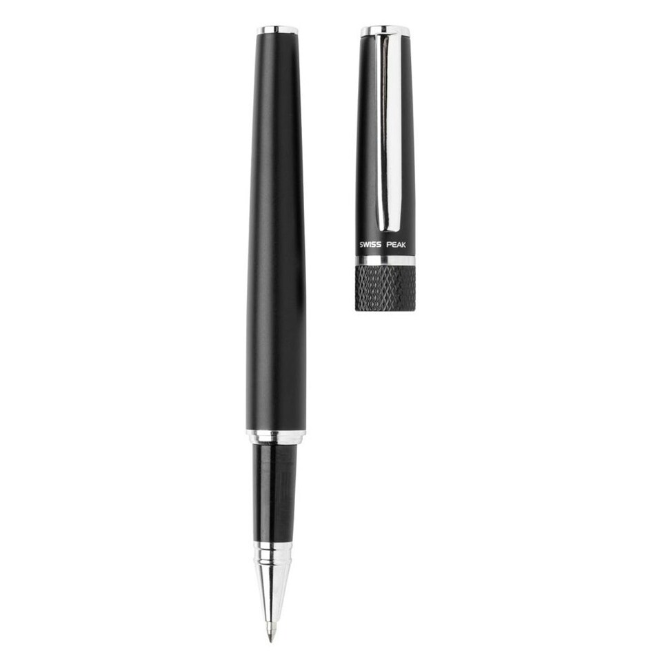 image 1 of Swiss Peak Deluxe Pen Set - Black - One Size