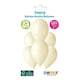 image 3 of Ivory Bio Latex Balloons 33cm / 13 in - Pack of 10