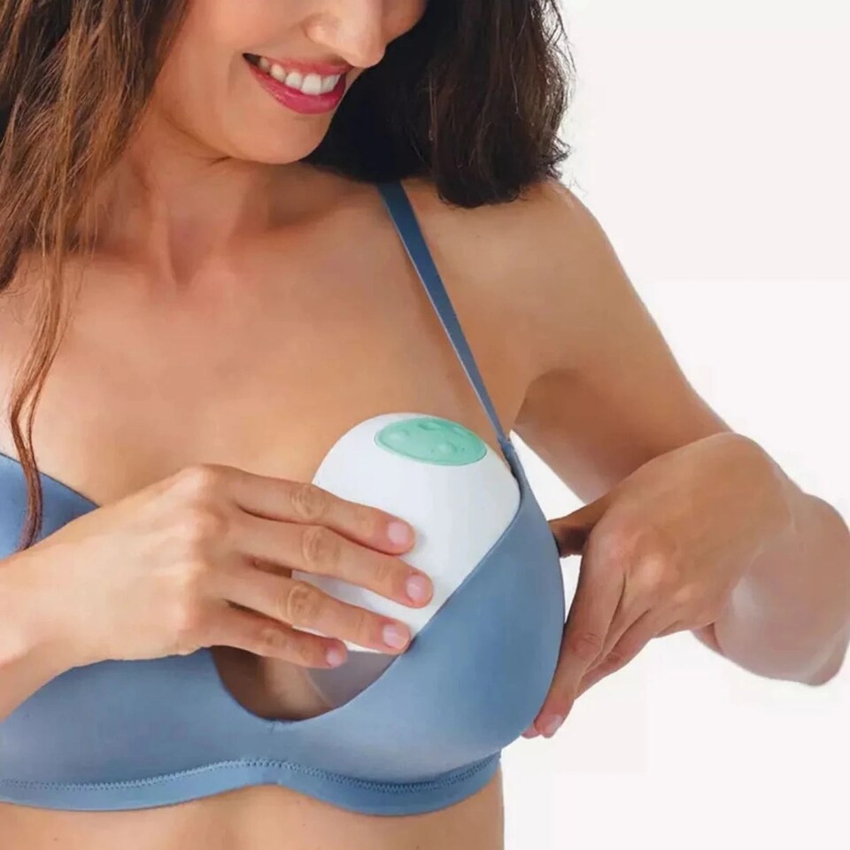 image 1 of MAM Move Single Wearable Breast Pump with 3 Modes and Silent Breast Milk Pump