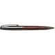 image 2 of Luxe Loure Wood Look Ballpoint Pen - Solid Black/Wood - One Size