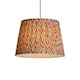 image 1 of Mushroom Pleat Printed 30cm Shade