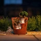 image 3 of Primrose Solar Potted Falls Cascading Water Feature with Lights 39cm