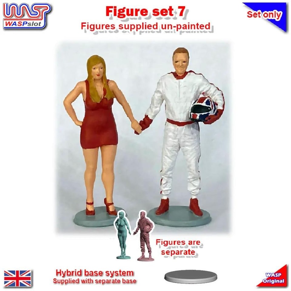 image 1 of Trackside Figure Scenery Display Set G New 1:32 Scale WASP