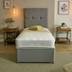 image 3 of Cooltouch Hybrid Shorty Mattress - 18cm Deep, Memory Foam & Coil Spring Support White | King