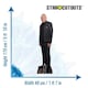 image 3 of Captain Jean Luc Picard Black Outfit Star Trek: Picard Patrick Stewart Lifesize Cardboard Cutout 179cm