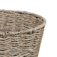image 2 of Seagrass Round Waste Paper Basket | Green | Green | One Size