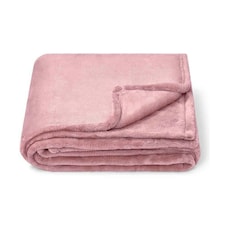 Brand Lab Fleece Blanket - Blush Pink - One Size
