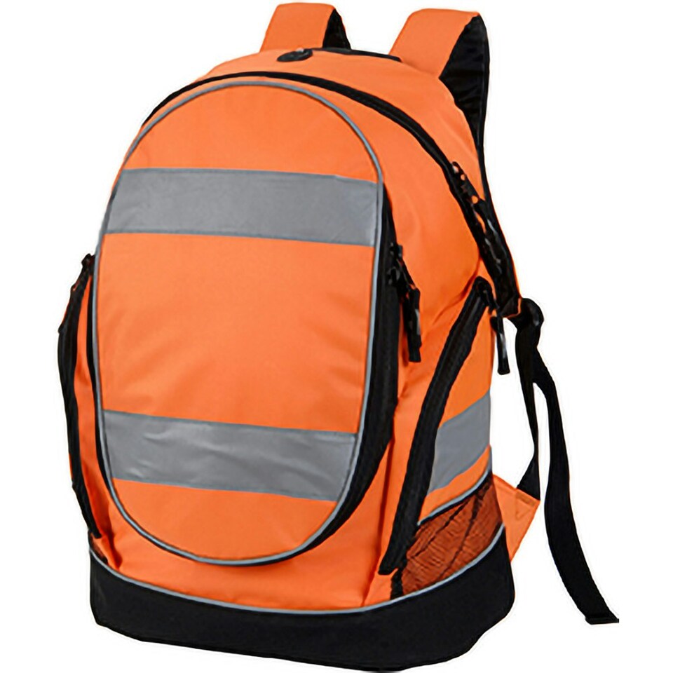 image 1 of Shugon Hi-Vis Rucksack / Backpack - 23 Litres - Hi Vis Orange - One Size