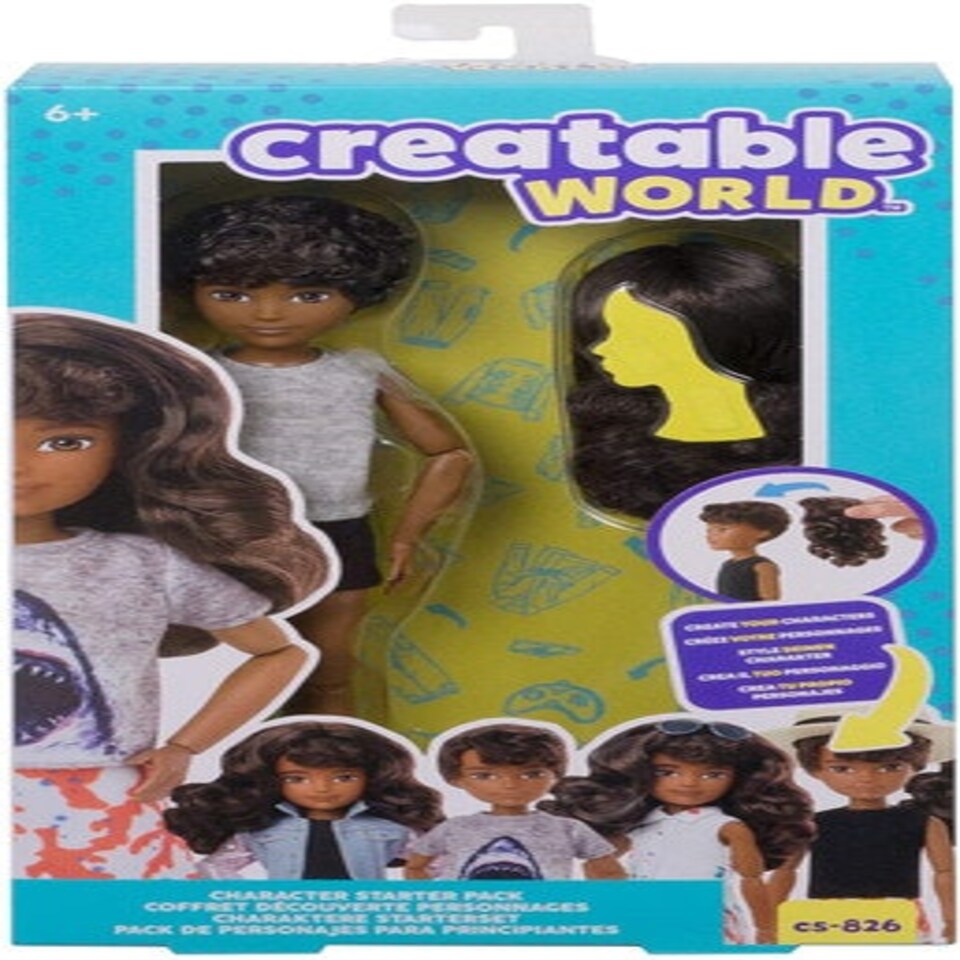 image 1 of Creatable World Character Starter Pack CS-826