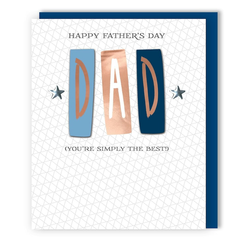image 1 of Simply The Best Dad Father's Day Card