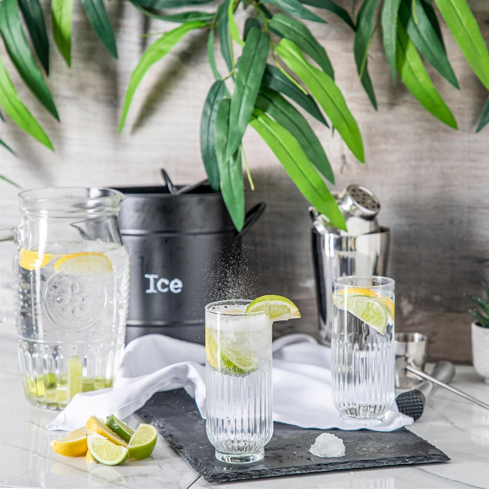 image 1 of LAV 12pc Tokyo Glassware Set - Clear | Clear | Clear | 12