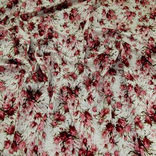 Pink Cotton Lawn Fabric for Dressmaking, 140cm / 55" Wide - per metre