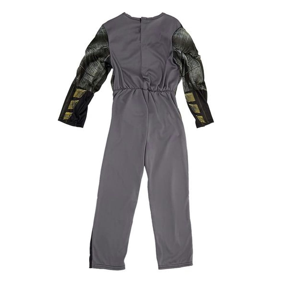 image 1 of Batman Boys Deluxe Costume - Black/Grey/Yellow - L L