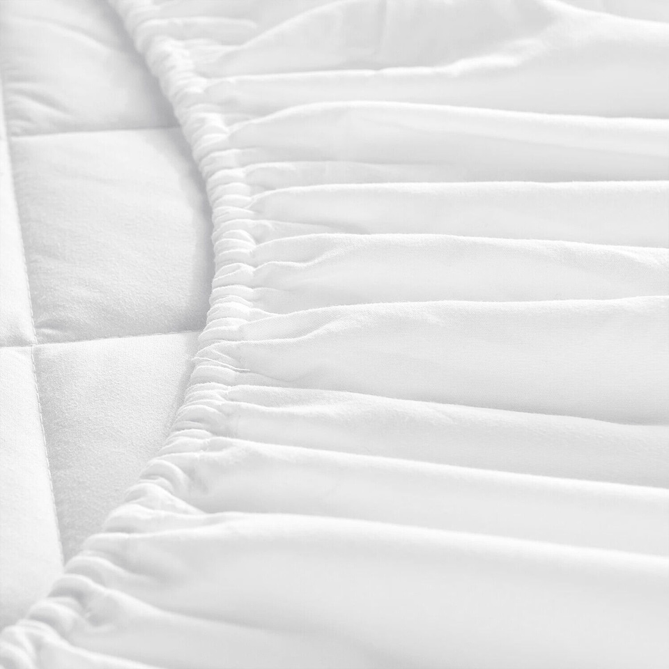 image 1 of Quilted Mattress Protector Hypoallergenic