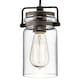image 2 of Brinley 1 Light Ceiling Mini Pendant Olde Bronze, E27