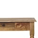 image 4 of Artisan Furniture Solid Wood Oakish Turned Leg Writing Desk