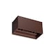 image 1 of Atom 20cm Outdoor Up Down Wall Lamp Coffee 4x LED 2400lm 4000K IP54
