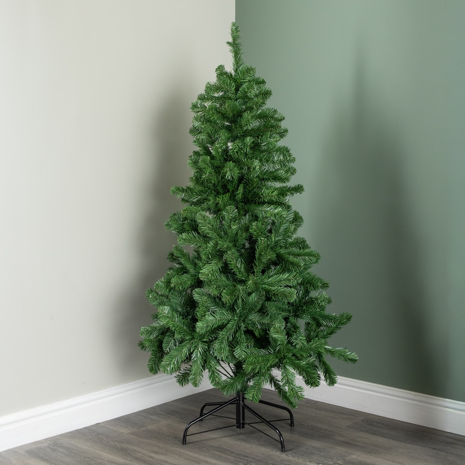image 1 of 5ft (150cm) Imperial Pine Christmas Tree in Green with 340 tips 95cm Diameter