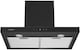image 1 of Cookology 60cm Black Chimney Cooker Hood - Energy Rating A++