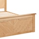 image 5 of 4ft6 Double Real Oak Wood Bed Frame with Large Storage Drawer