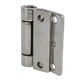 image 6 of Stainless Steel Hinge Heavy Duty 65x73mm Industrial Quality Door Hatch Locker Silver