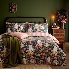Furn Bootanical Printed Reversible Duvet Cover Set | Multi | Multicolour | King