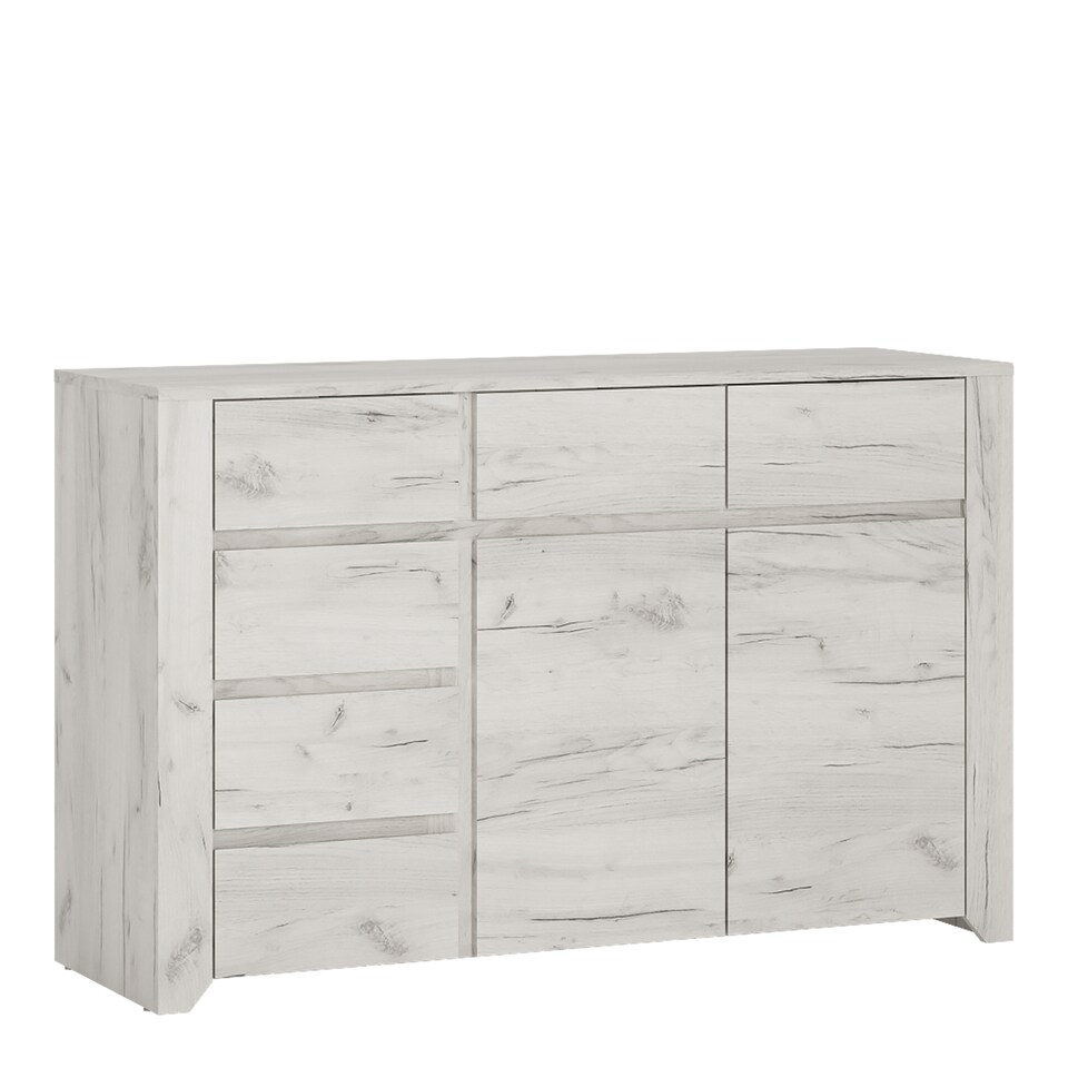 image 1 of Angel 2 Door 3+3 Drawer Wide Chest