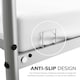 image 4 of Single Metal Bed Extra Strong Frame Adult Childs Bedroom Silver Easy Assembly