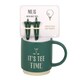 image 5 of It's Tee Time Mug with Golf Tees Green