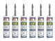 image 1 of CT1 - Silver - Building Sealant & Adhesive Snag Tube for Virtually Any Material Pack of 6