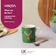 image 7 of Mikasa Stag Print Porcelain Mug, 280ml | Green