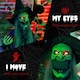 image 4 of HOMCOM Voice Activated Halloween Animatronics Witch, Battery Operated