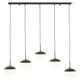 image 5 of Interiors by Premier Revive Clear Glass Shades Pendant Light