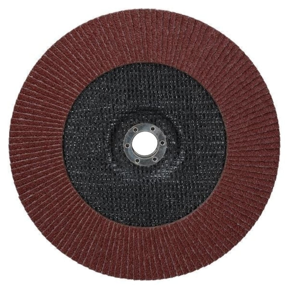 image 1 of 40 Grit Flap Discs Sanding Grinding Rust removing for 9" (230mm) Grinders 2 Pack