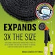 image 4 of 150ft Black Garden Snake Hose Expandable Flexible Hose Pipe & Spray Gun