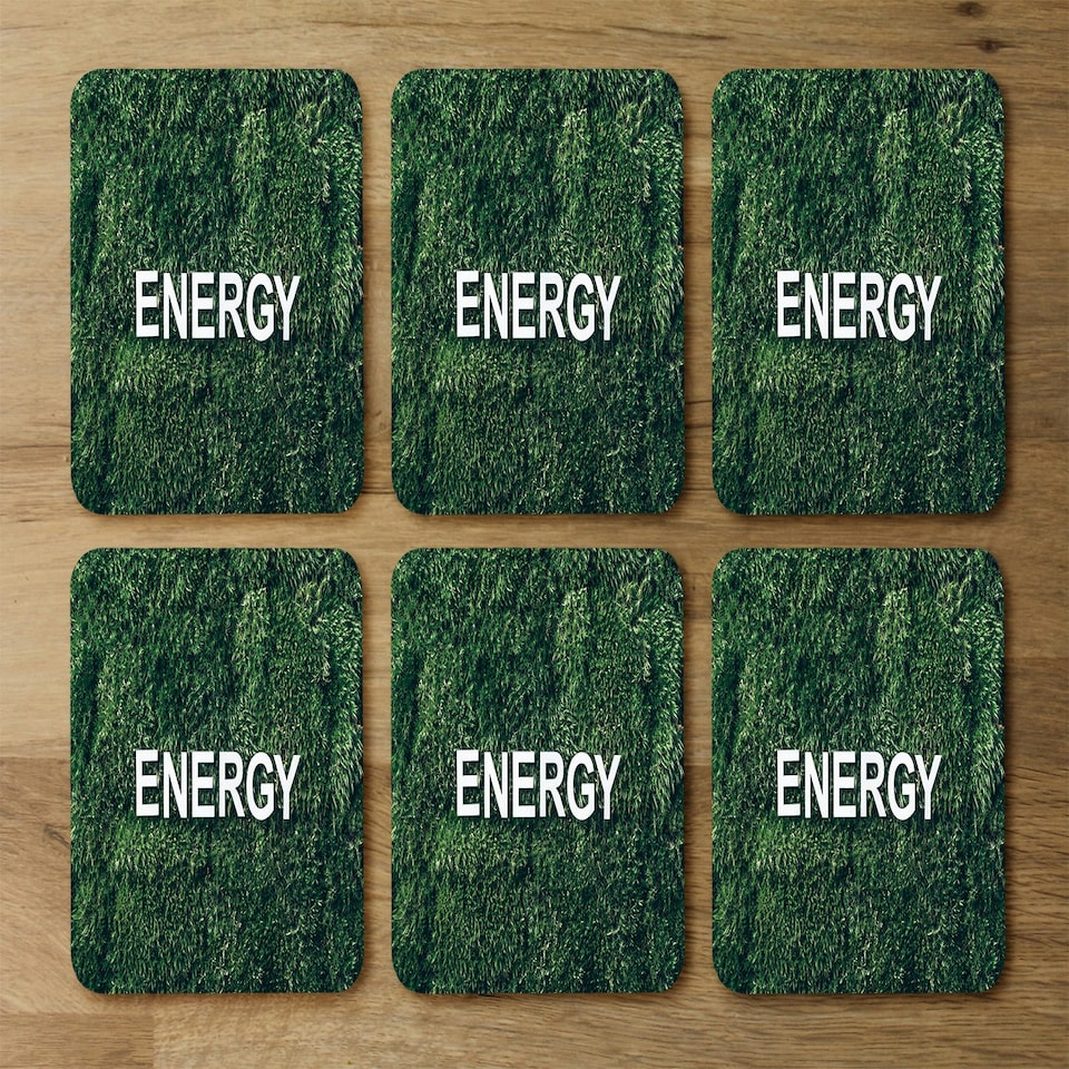 image 1 of Wellness Energy (Placemat & Coaster Set)