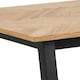image 5 of Brighton Dining Table in Oak with Herringbone Effect 180x95cm