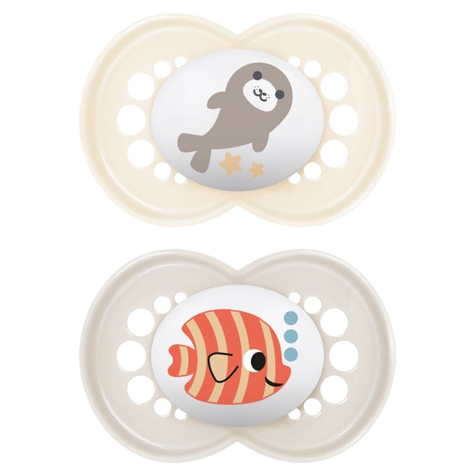 image 1 of MAM Original Soother Unisex Cute 18-36m 2Pk