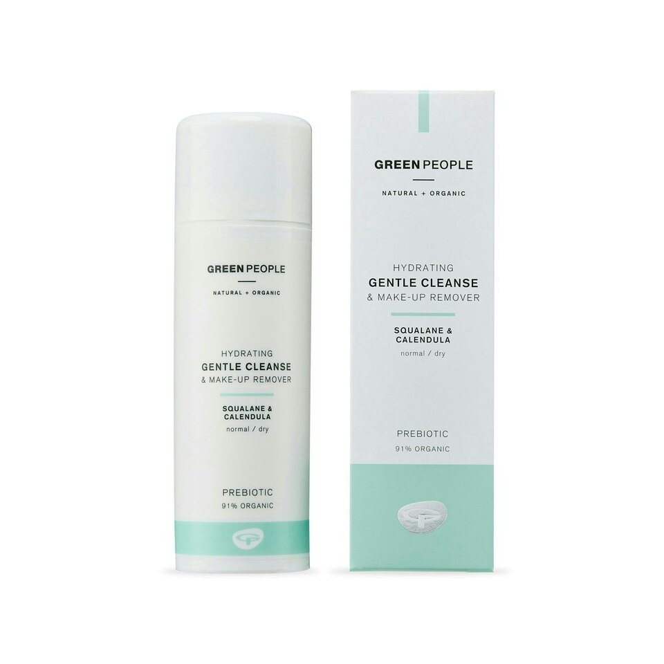 image 1 of Green People Gentle Cleanse & Make Up Remover - Natural & Organic - With Calendula & Squalane - SLS & Alcohol Free - Vegan & Cruelty Free, 150ml
