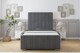 image 1 of Sloomy Radcliffe Armour Coniston Bed Frame With Mattress With 50" Upholstered Headboard 2'6 Small Single