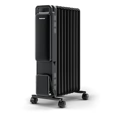 Pro Breeze OmniWarm 2500W Oil Filled 11 Fins Eco Radiator Heater With Digital Display - Black