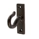 image 1 of Hammer & Tongs Hanging Hook - W20mm x H70mm - Black