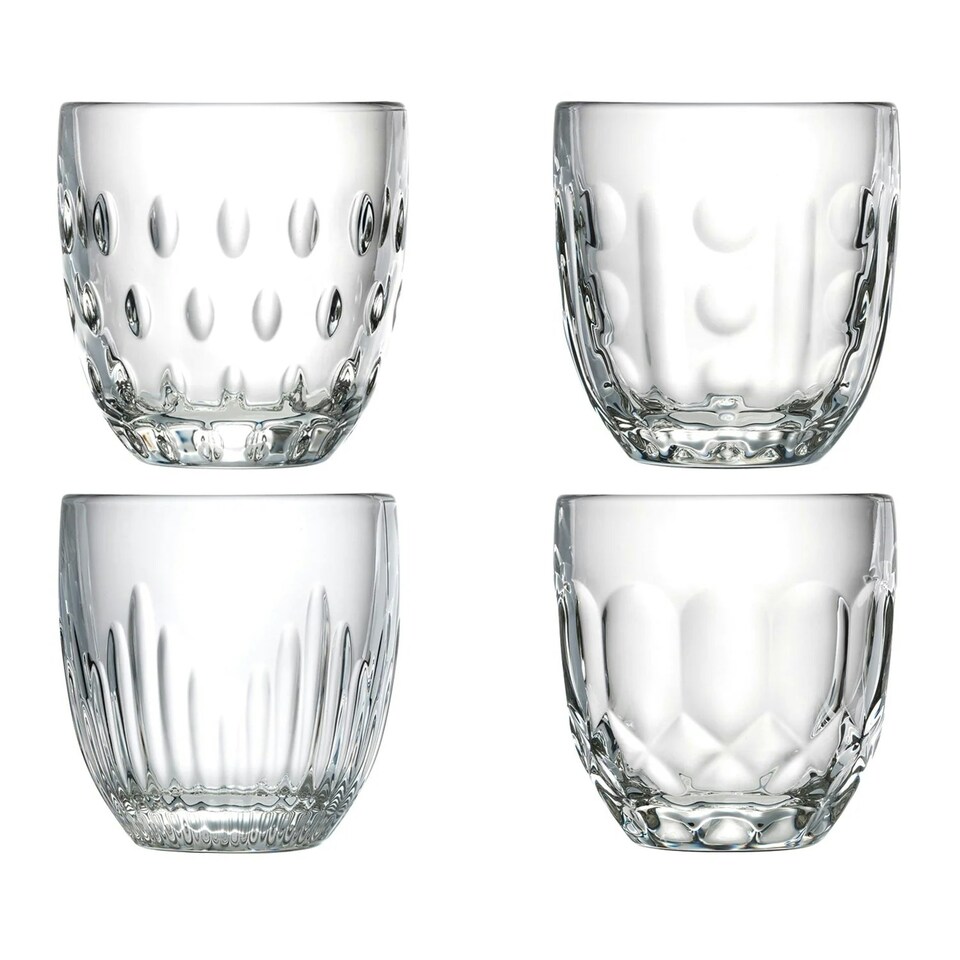 image 1 of Tumblers: 4 x 23cl La Rochere Troquet Tumblers, Glass Clear