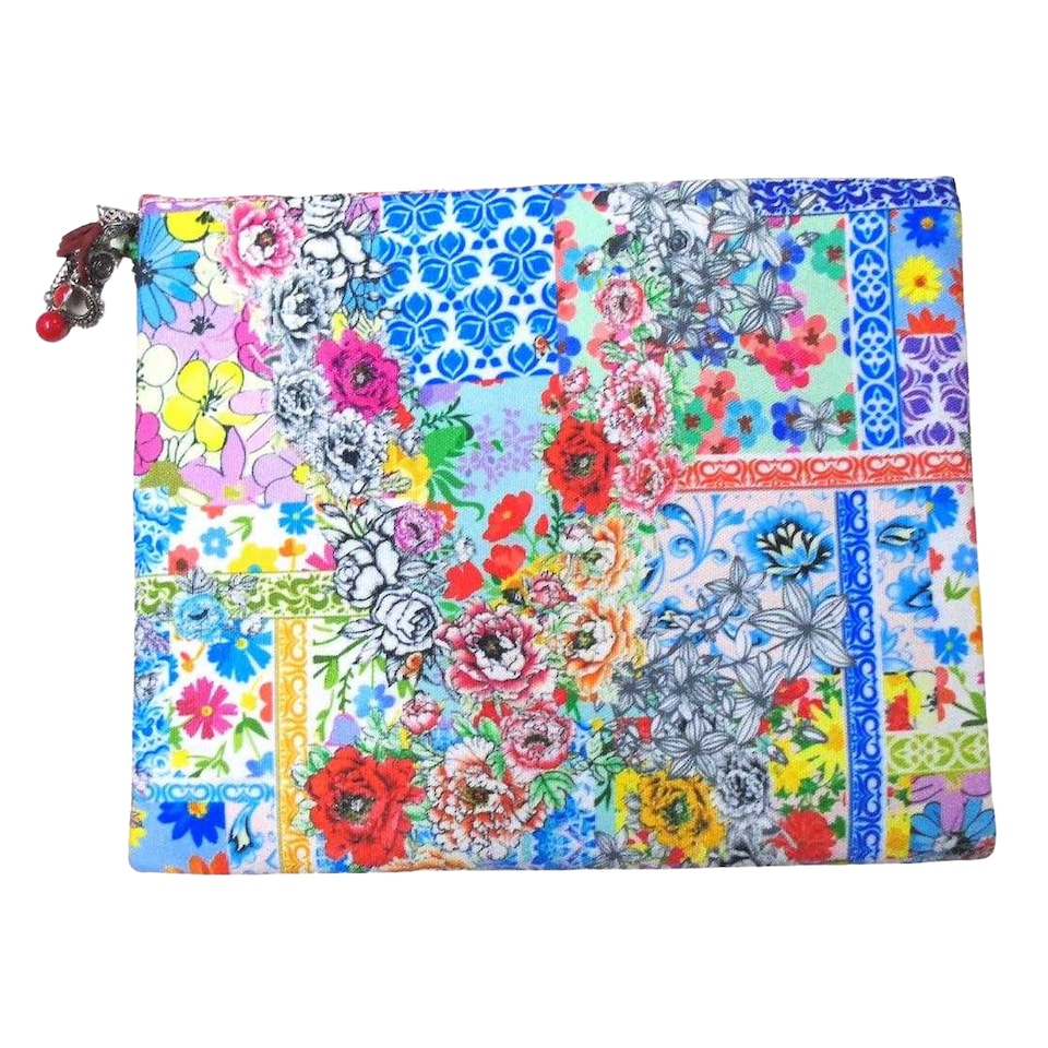 image 1 of Inoa Martinique Clutch Bag | Blue | Blue | One Size | 1