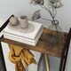image 8 of HOMCOM Clothes Hanging Rail with 3 Fabric Drawers Storage Shelves for Hallway