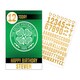 image 2 of Celtic FC Personalise Birthday Card With Sticker Sheet